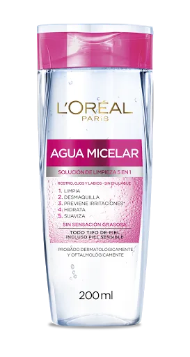 Agua Micelar 5 en 1 Revitalif x 200ML L�oreal Paris
