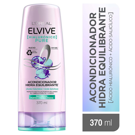 Elvive Acondicionador Hialuronico Pure x 370 ML Loreal
