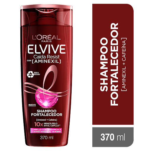 Elvive Shampoo Anti-caida con Aminexil+cafeina x 370 ML Loreal
