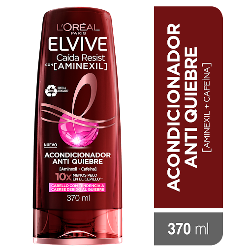 Elvive Acondicionador Anti-caida con Aminexil+cafeina x 370 ML Loreal