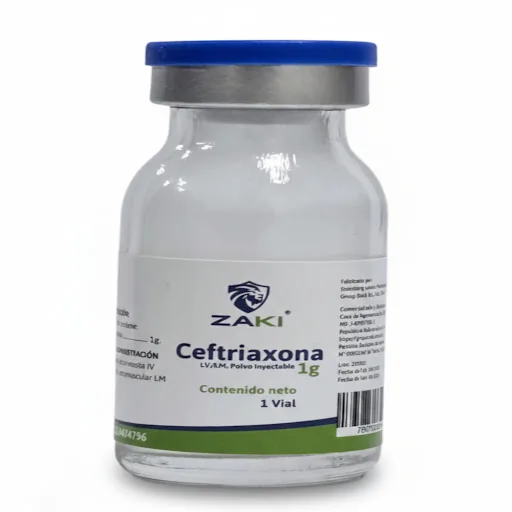 Ceftriaxona 1G Im/iv Amp Globalmedic