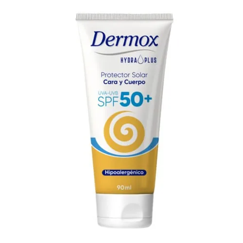 Protector Solar Cara y Cuerpo 50+ Dermox 90ML