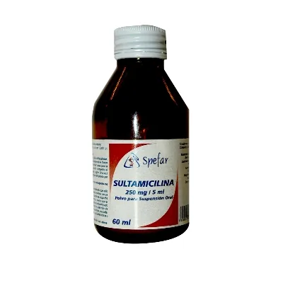 Sultamicilina 250MG/5ML Susp. x 60ML