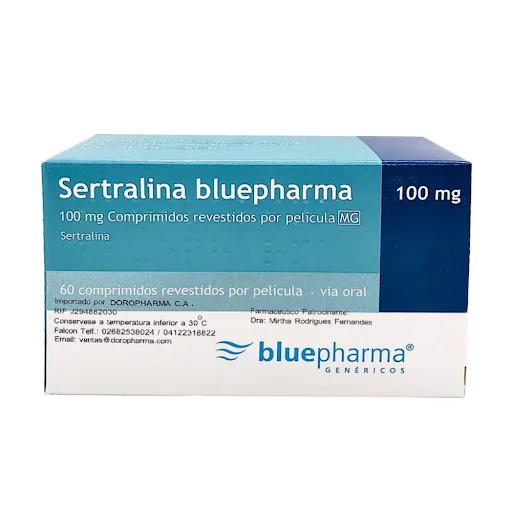 Sertralina 100MG 20 Comp Spefar