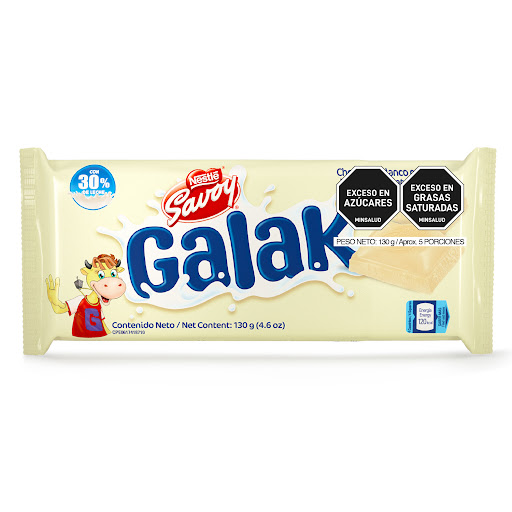 Chocolate Galak Blanco x 130G Nestle