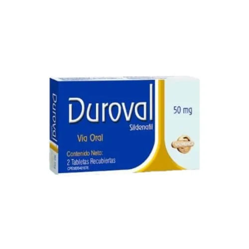 Duroval 50 MG Tab x 2 Valmorca