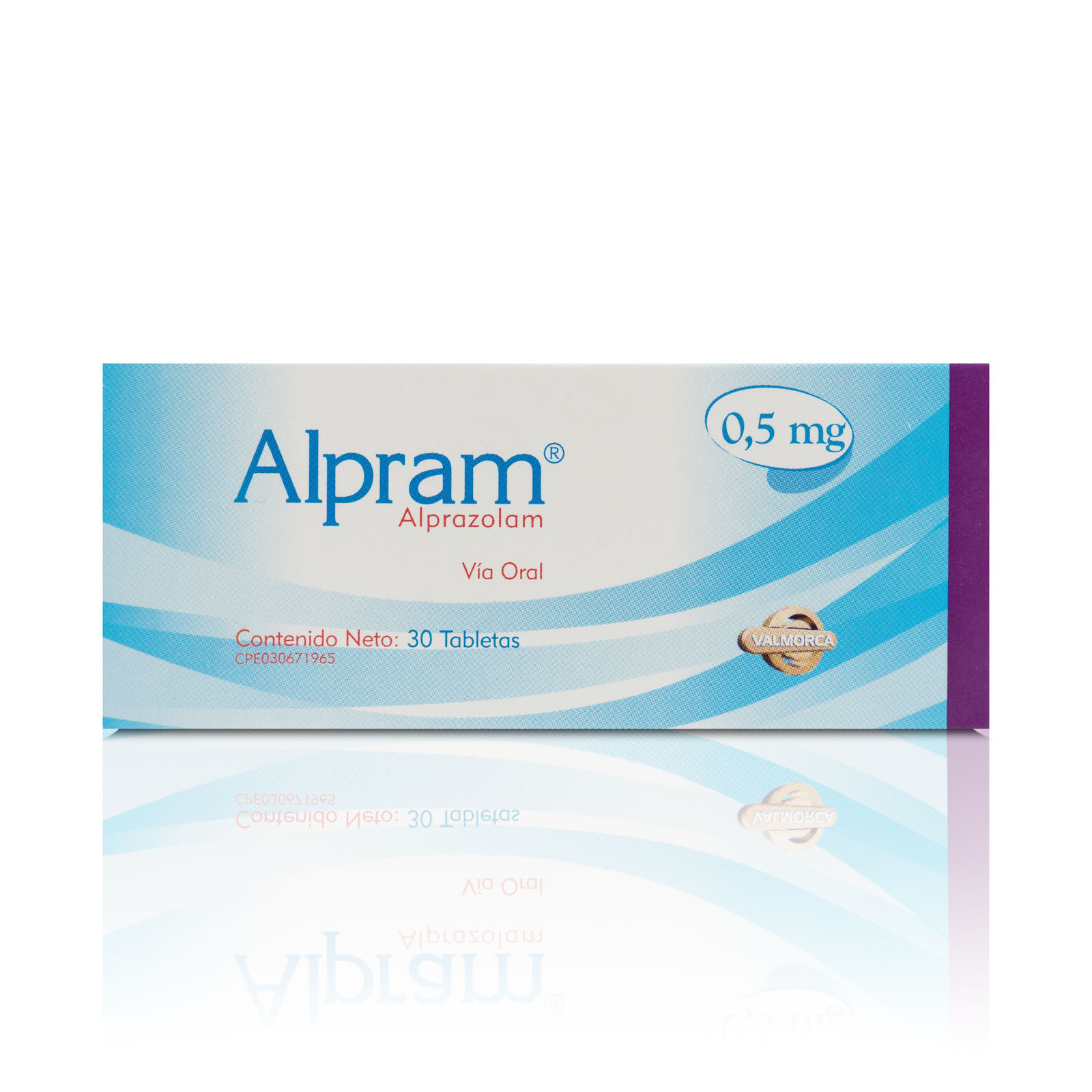 Alpram 0.5MG x 30 Tabletas Valmorca