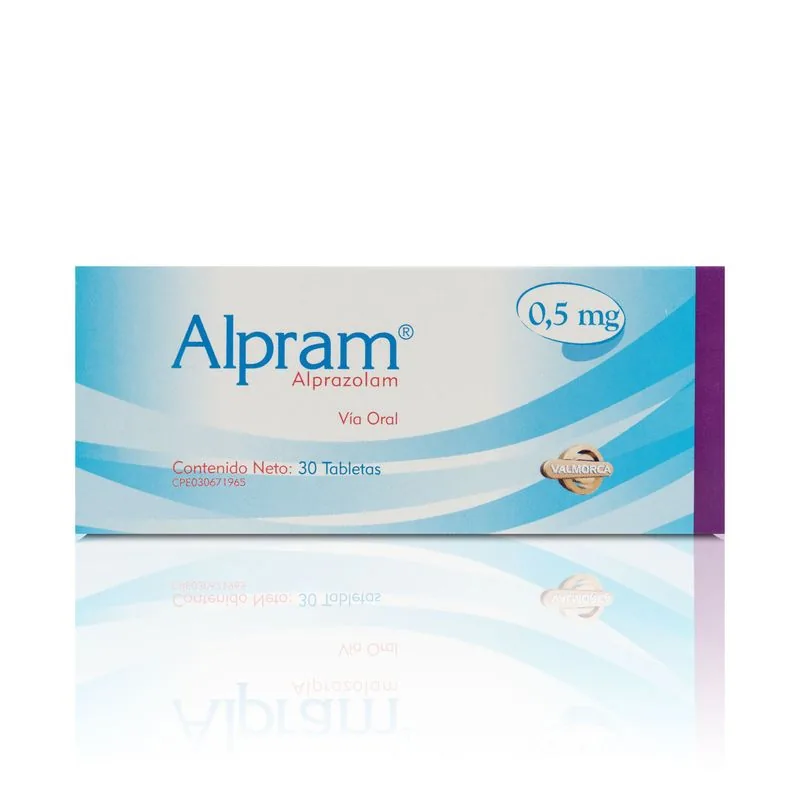 Alpram 0.5MG x 30 Tabletas Valmorca