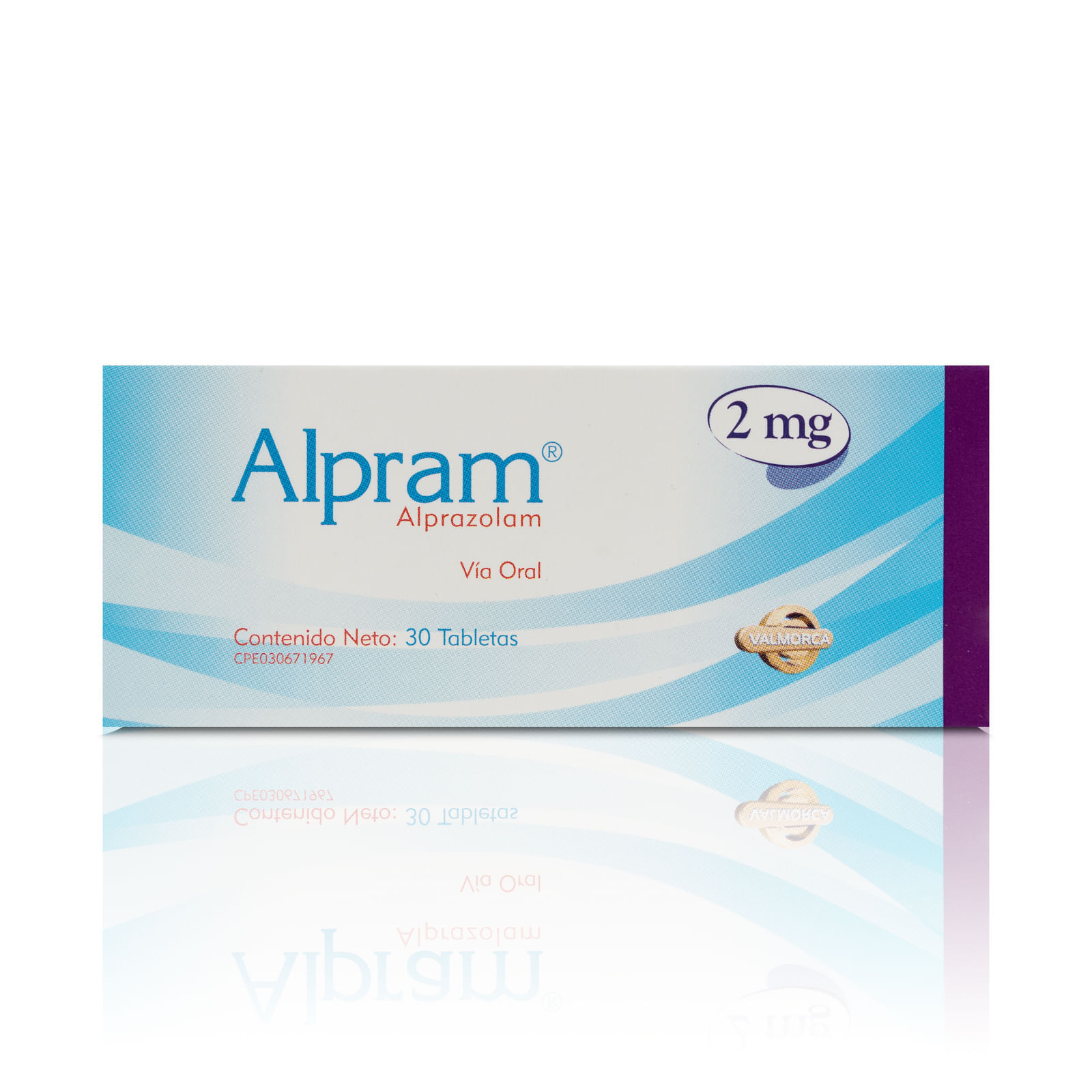 Alpram 2MG x 30 Tabletas