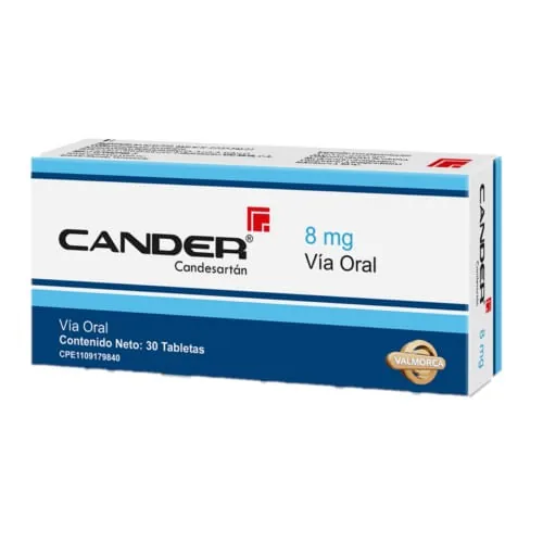 Cander 8MG x 30 Tabletas