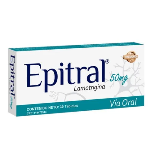Epitral 50MG x 30 Tabl Lamotrigina 50MG Valmorca