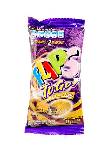 Flips Dulce de Leche x 28G Alfonzo Rivas
