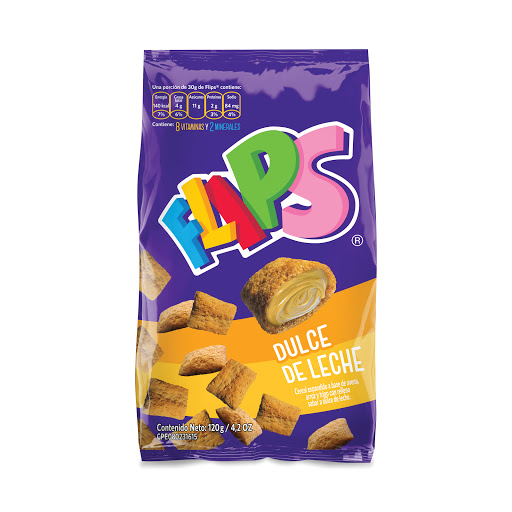Flips Dulce de Leche x 120G Alfonzo Rivas