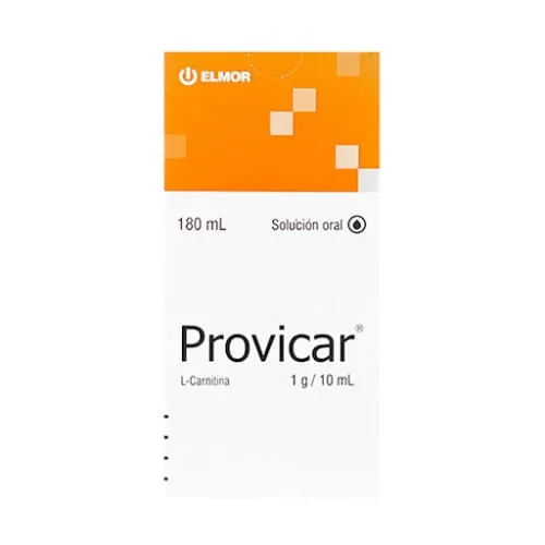 Provicar L-carnitina 1G/10ML x 180 ML el