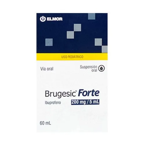 Brugesic Forte 200MG/5ML Susp. x 60 ML E