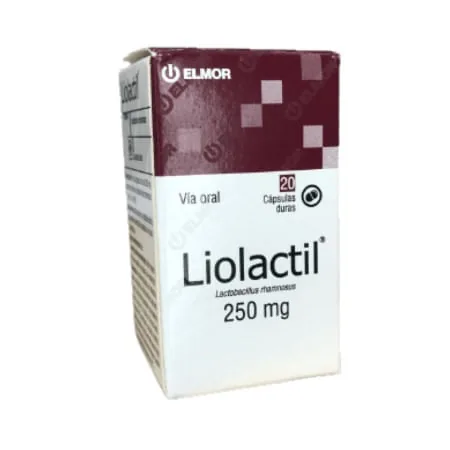 Liolactil 250MG x 20 Capsulas Elmor