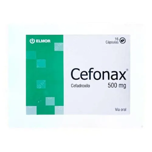 Cefonax 500MG x 16 Capsulas Elmor