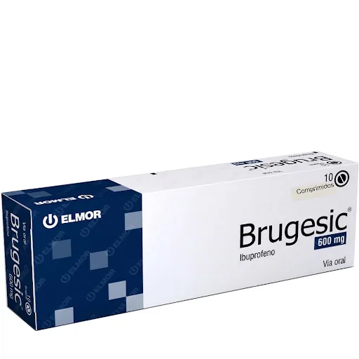 Brugesic 600MG x 10 Comprimidos Elmor