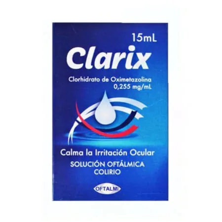 Clarix Colirio Solucion Oftalmica 0.255MG/ml x 15ML Oftalmi