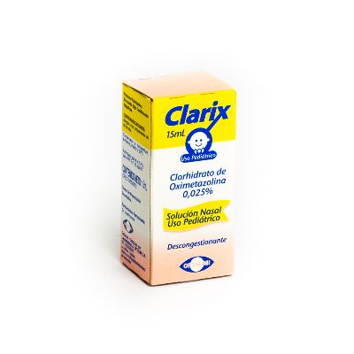 Clarix Solucion Nasal Ped. 0.025% x 15ML
