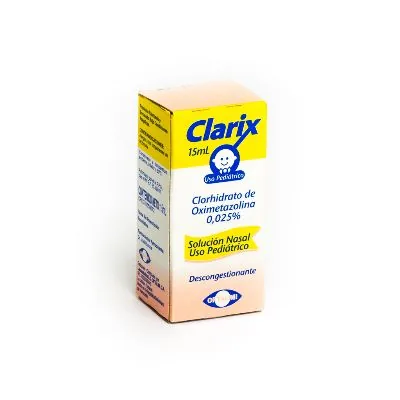 Clarix Solucion Nasal Ped. 0.025% x 15ML