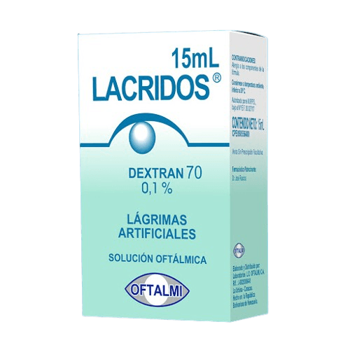 Lacridos Sol Oftalmica 0.1% x 15 ML Lagrimas Artificiales