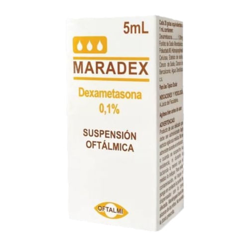 Maradex 0.1% Suspension Oftalmica x 5ML