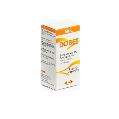 Dobet 5 ML Dorzolamida 2% Timolol 0,5% Oftalmi