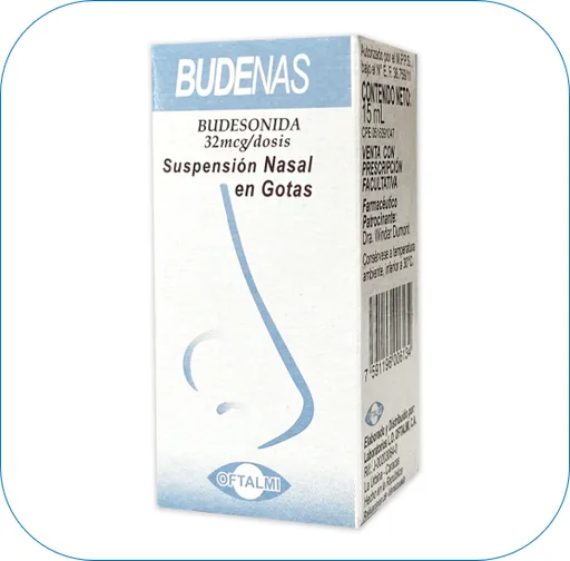 Budenas 1MG/ml Susp Atomizador Nasal x 200 Dosis Oftalmi