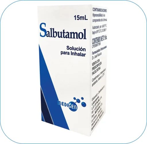 Salbutamol 0.5% Solucion para Inhalar 15ML Oftalmi