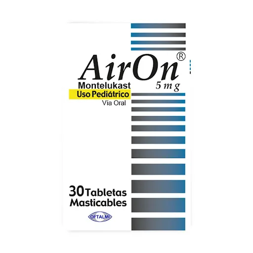 Airon Montelukast Ped. 5MG x 30 Tab Oftalmi