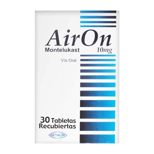 Airon Montelukast 10MG x 30 Tab Oftalmi