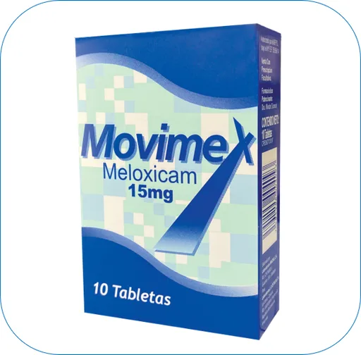 Movimex 15MG x 10 Tabletas Oftalmi