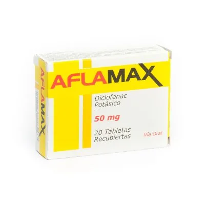Aflamax 50MG x 20 Tabletas Recubiertas o