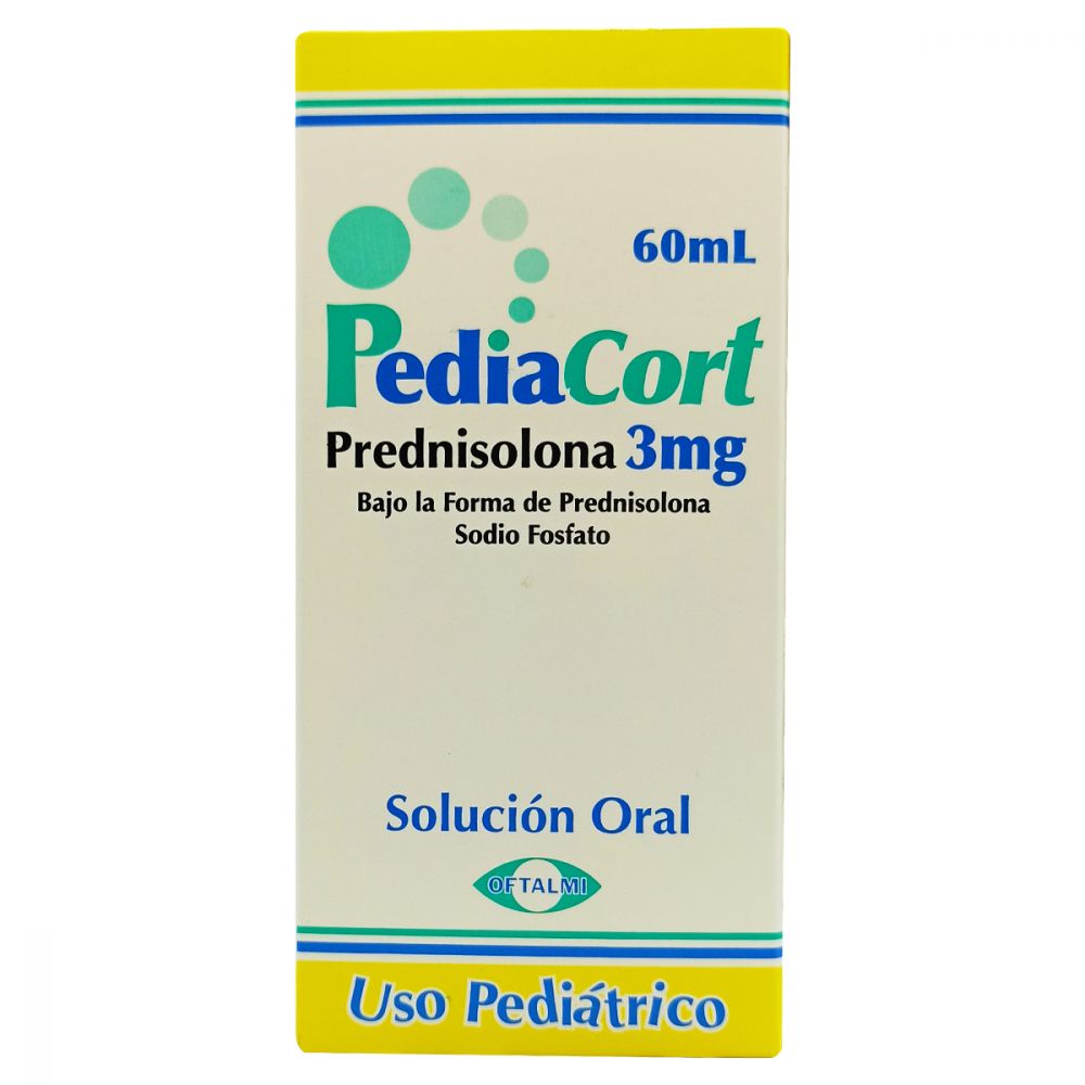 Pediacort 3MG Susp. Pediatrico x 60ML Of