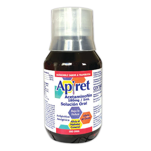 Apiret Sol. Oral 180MG/5ML x 60ML Oftalmi