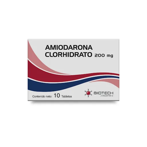 Amiodarona 200 MG x 10 Tab Biotech