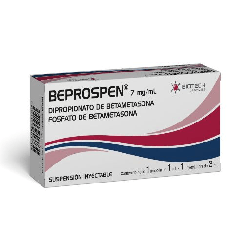 Beprospen 7MG/ml Dipropionato de Betamet