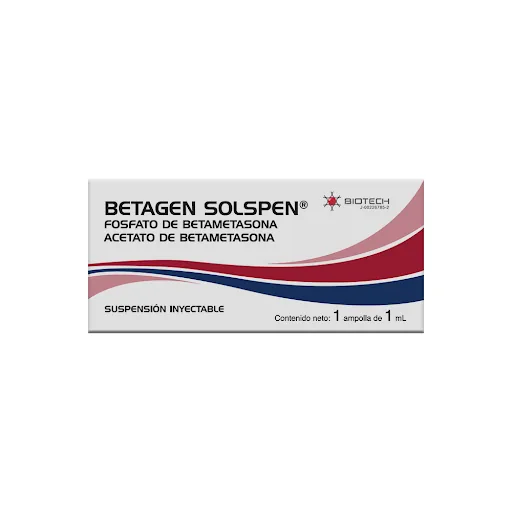 Betagen Solspen 1 Amp de 1 ML Biotech Betametasona