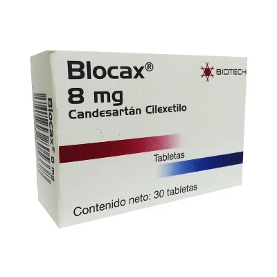 Blocax 8 MG x 10 Tab Biotech Candesartan