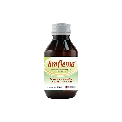 Broflema Jarabe 8MG/5ML x 120ML Biotech