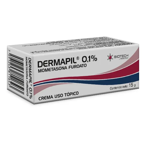 Dermapil 0.1% Mometasona 15 Grs Biotech