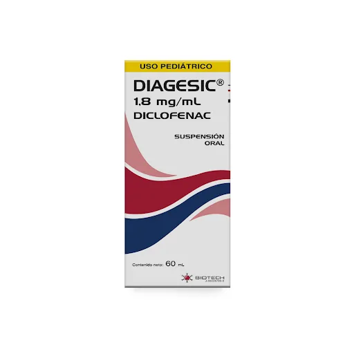 Diagesic Ped. 1.8MG/ml Suspencion Oral x