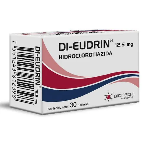 Di-eudrin 12.5MG 30 Tabletas Biotech