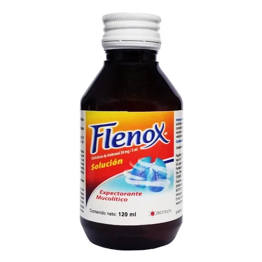 Flenox Jbe Adulto Ambroxol 30MG/5ML 120ML Biotech