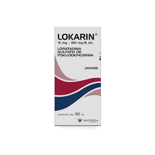 Lokarin 5/60MG/5ML x 60ML Biotech