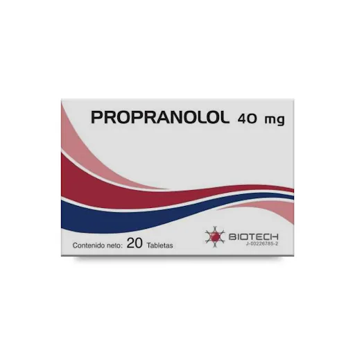 Propranolol 40MG x 20Tab Biotech