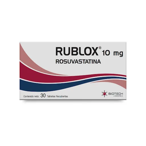 Rublox 10MG x 30 Tabletas Biotech