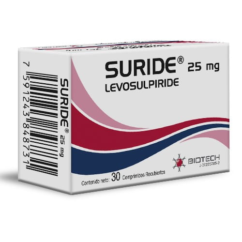 Suride Levosulpiride 25MG X30 Tab Biotech