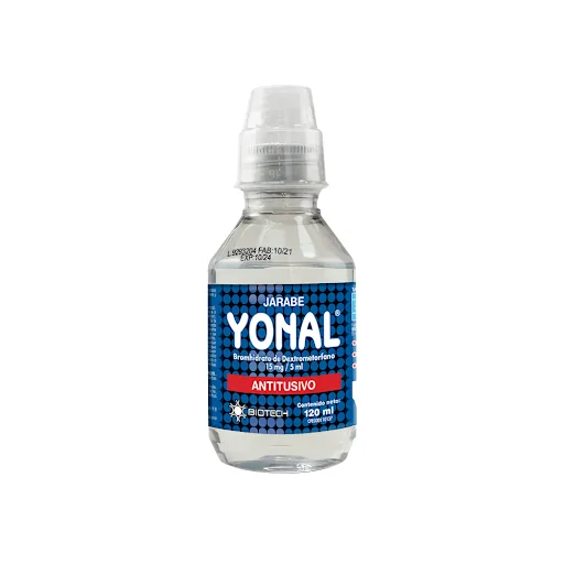 Yonal Jbe x 120 ML Bromhidrato de Dextrometorfano Biotech